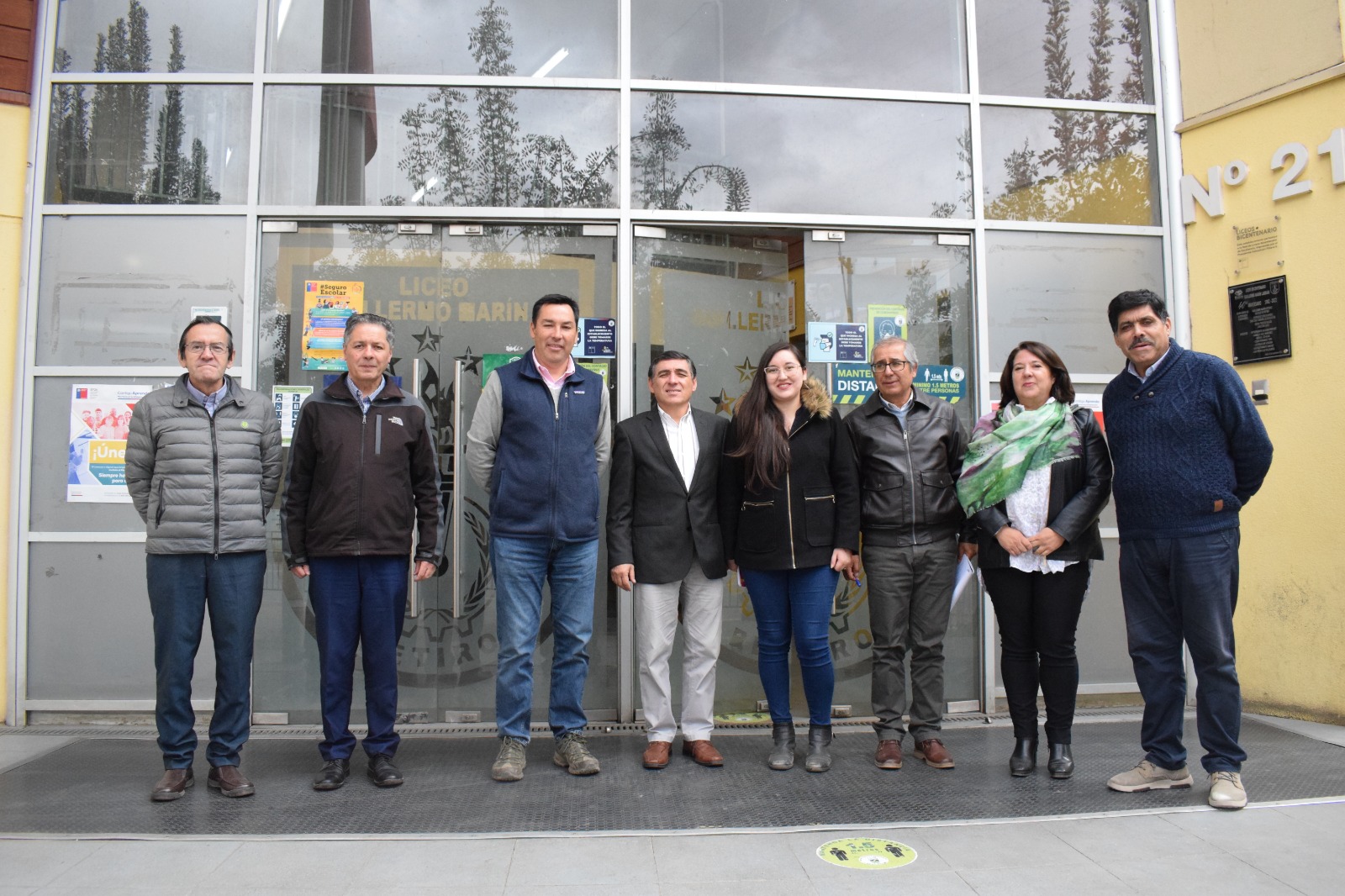 Primer Encuentro Entre Compañía Agrícola Forestal “El Álamo”  y Liceo Bicentenario Guillermo Marín 2023