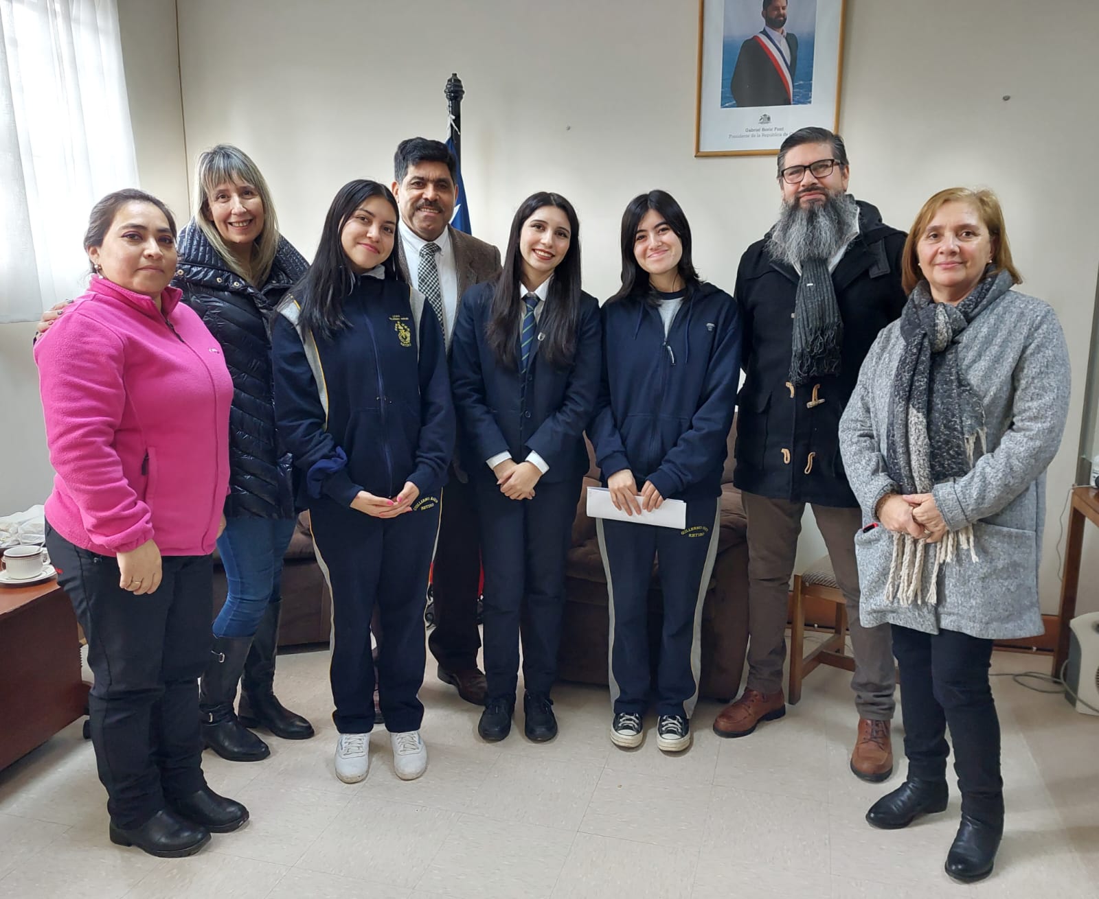 Dirección del Establecimiento se reunió con Directiva Electa del Centro de Alumnos