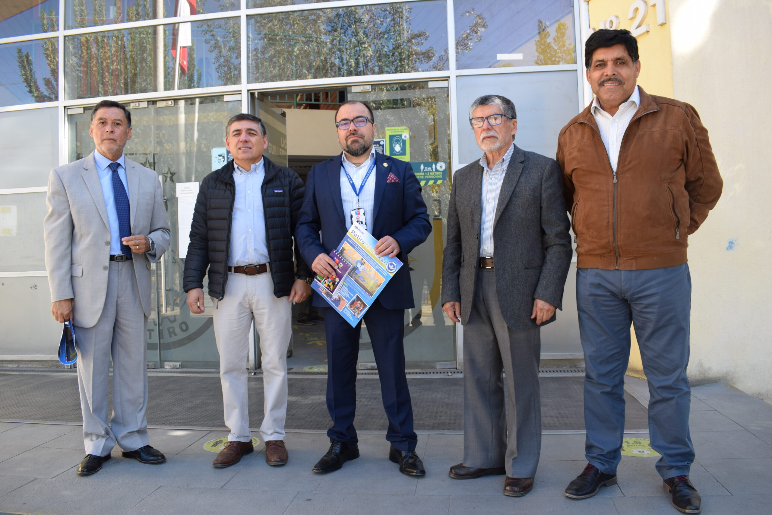 Visita Protocolar Dirección Provincial de Educación al Liceo Bicentenario de Retiro
